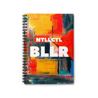 Abstract BLLR Spiral Notebook