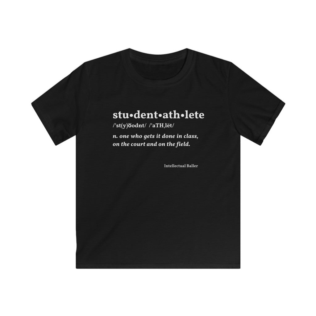 Kids Define Student Athlete Tee